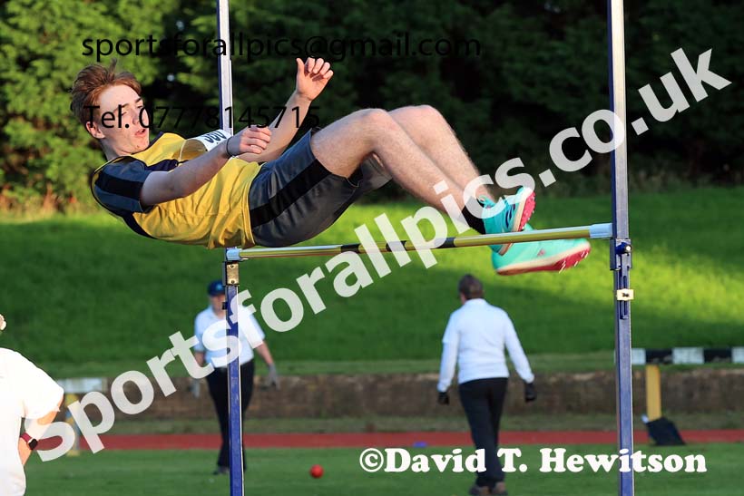 High jump, 2024 NEGP 6, Monkton Stadium,  Wednesday, August 14th.  Photo: David T. Hewitson/Sports for All Pics